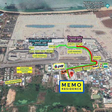 Memo Residence Nai Yang Beach 외부 사진