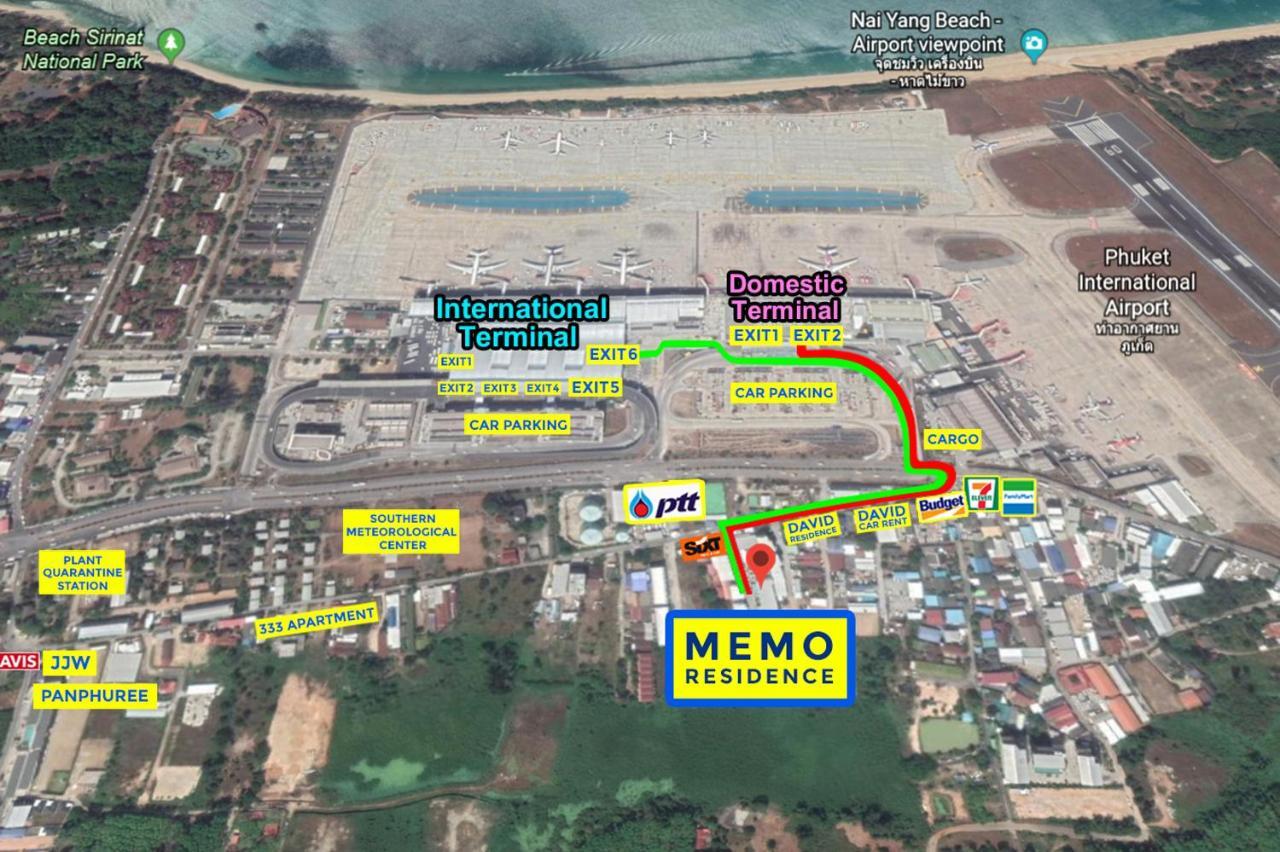Memo Residence Nai Yang Beach 외부 사진